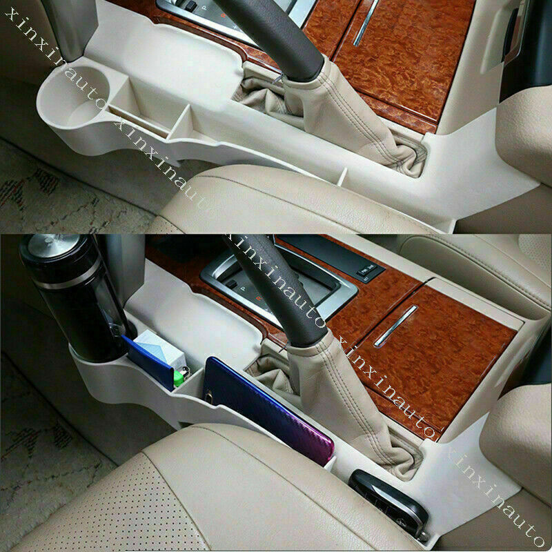 for Land Cruiser LC200 2008-2015 for Seat Crevice Box Storage Organizer Gap Pocket