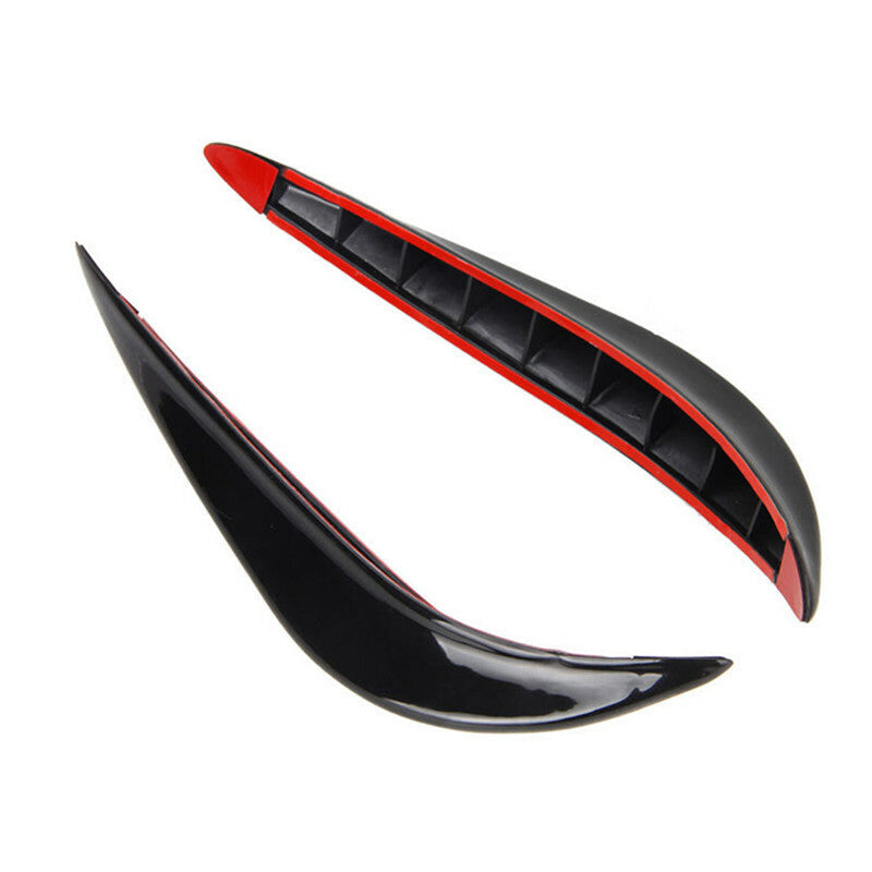 2P Car Bumper Protector Strips Guard Corner Anti-collision Protective Trim Strip