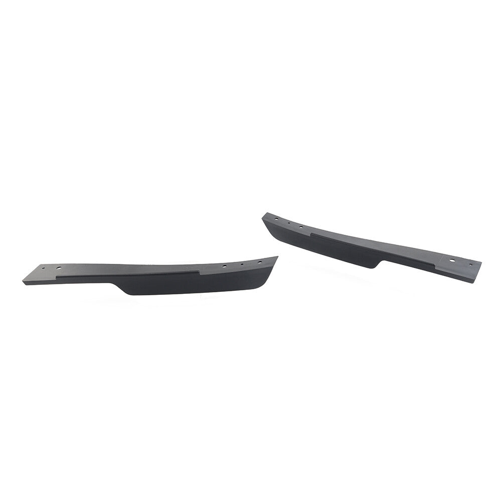 Pair Front Bumper Lower Air Deflectors Skirts Baffle for Jaguar F-Pace 2016-2023