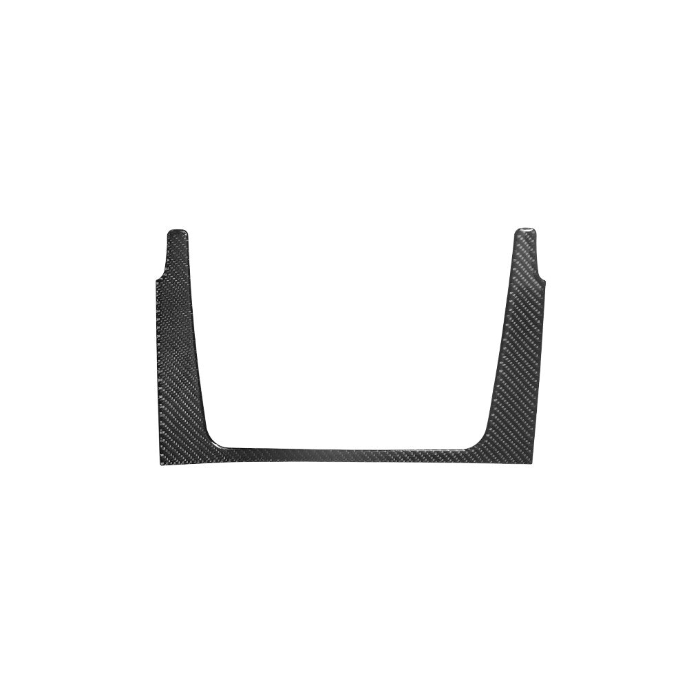 2pcs Carbon Fiber Rear for Seat Storage Side Frame Trim for Dodge Durango 2014-2020