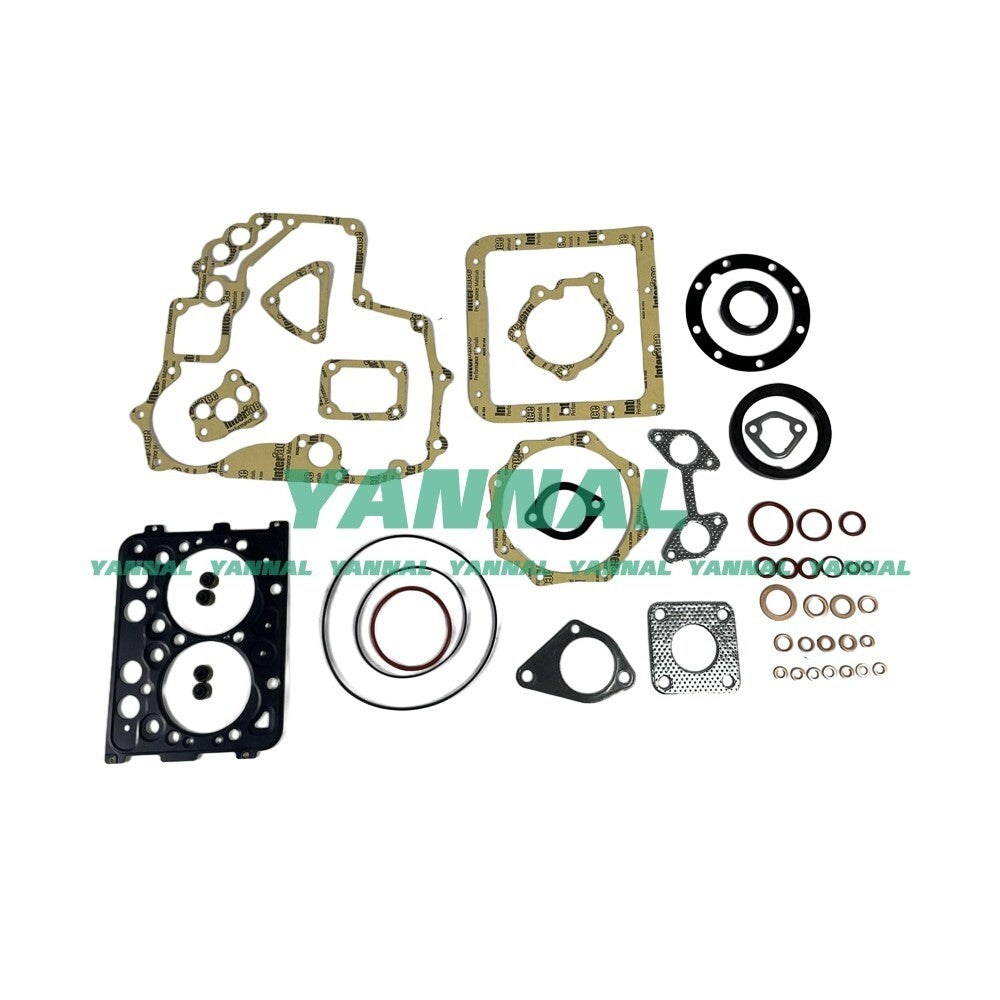 2-piece piston with piston rings + 0.5 mm for Kubota Z482 engine (oversized)