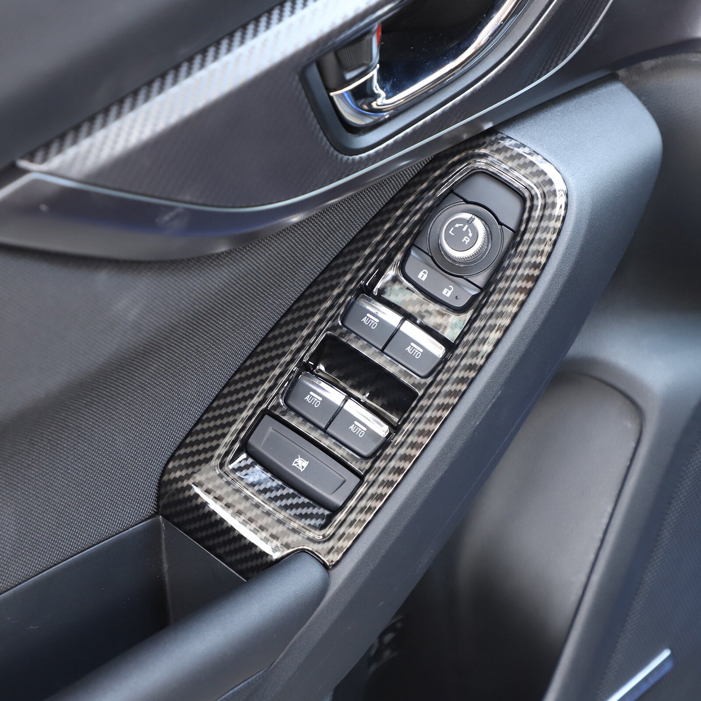 Silver alloy center shift gear selector button decal protective cover for Jaguar XF 12-15