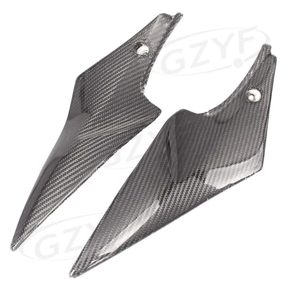 Tank Side Cover Panel Faring Carbon Fiber Fit for Suzuki GSXR600 750 2006-07 K6 2pcs