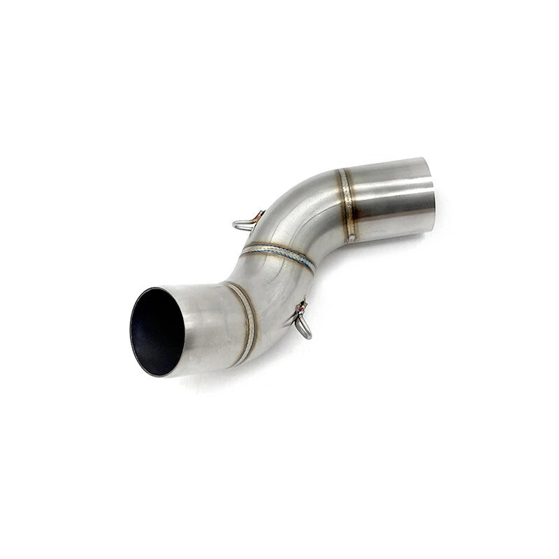51mm Stainless Slip-On Exhaust Mid Pipe Fit Kit for Kawasaki Z900 2020-2023