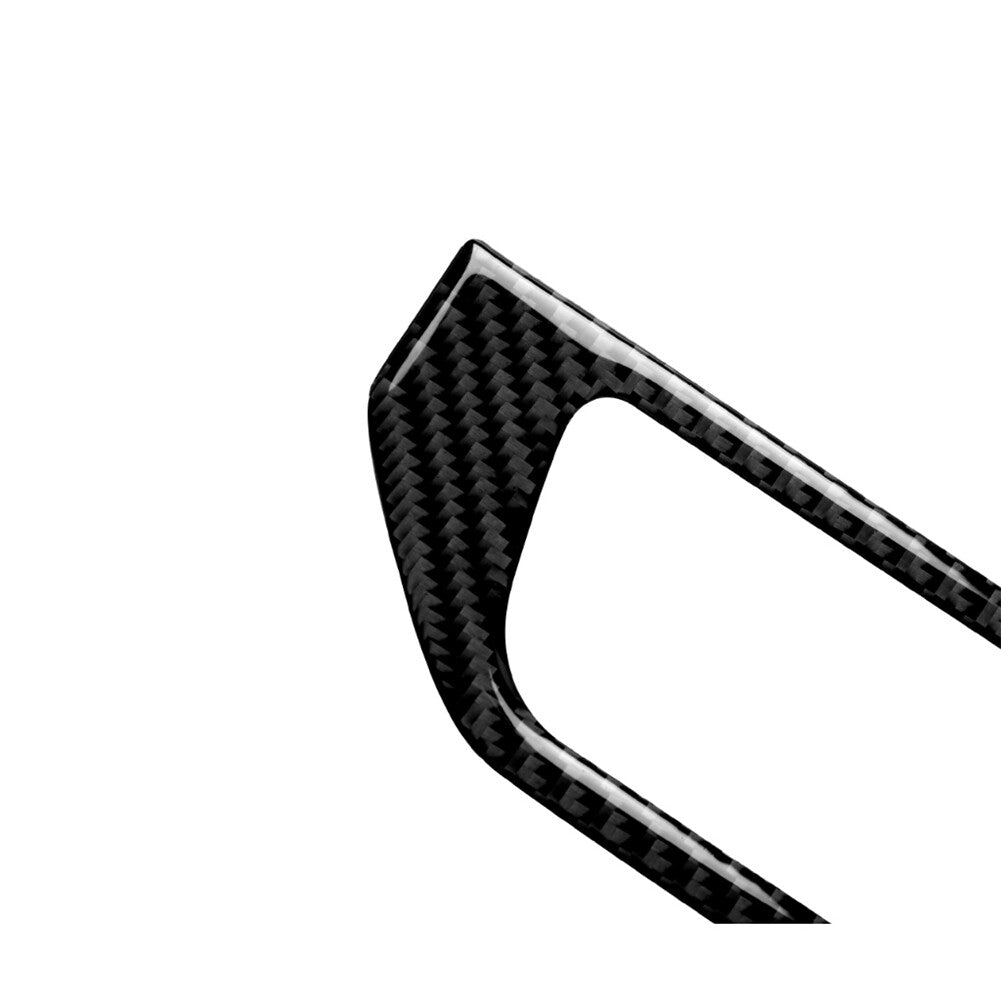 for Audi for A4 B9 2017-2019 Carbon Fiber Headlight Switch Panel Cover Trim Sticker