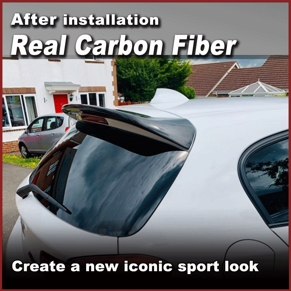 for BMW F20 116i 120i M135i M140i 12-14 REAL Carbon Rear Roof Window Spoiler Lip