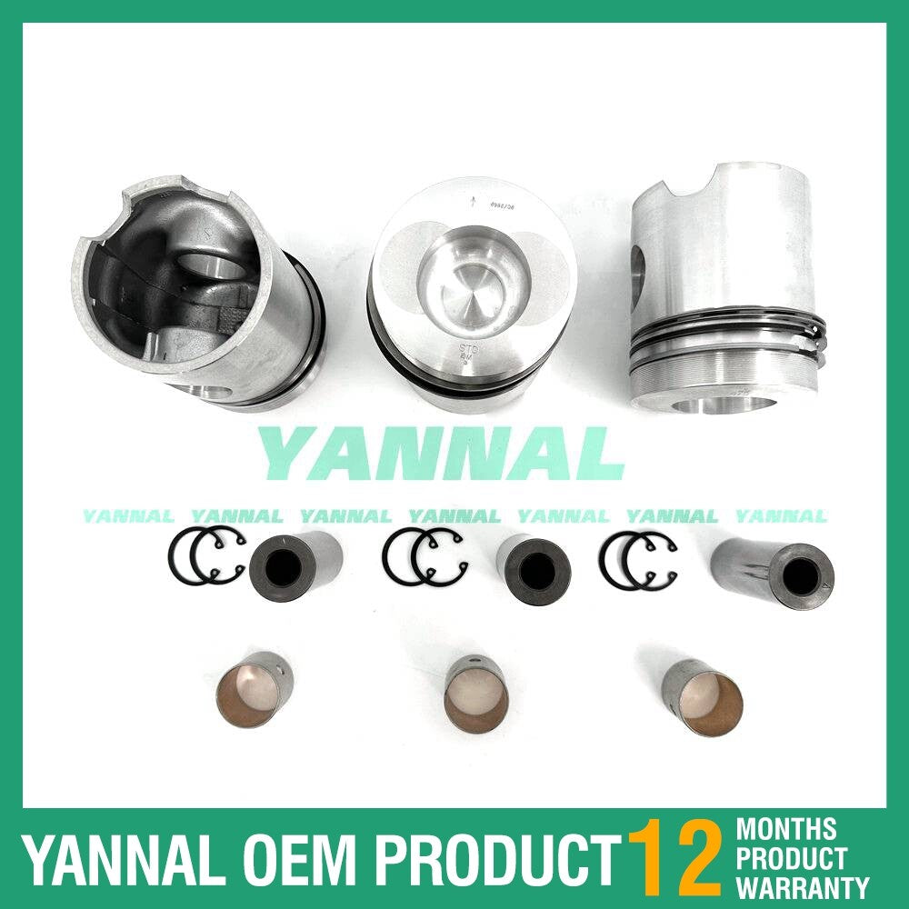 Piston rings are suitable for Deutz F3L912 engine parts.