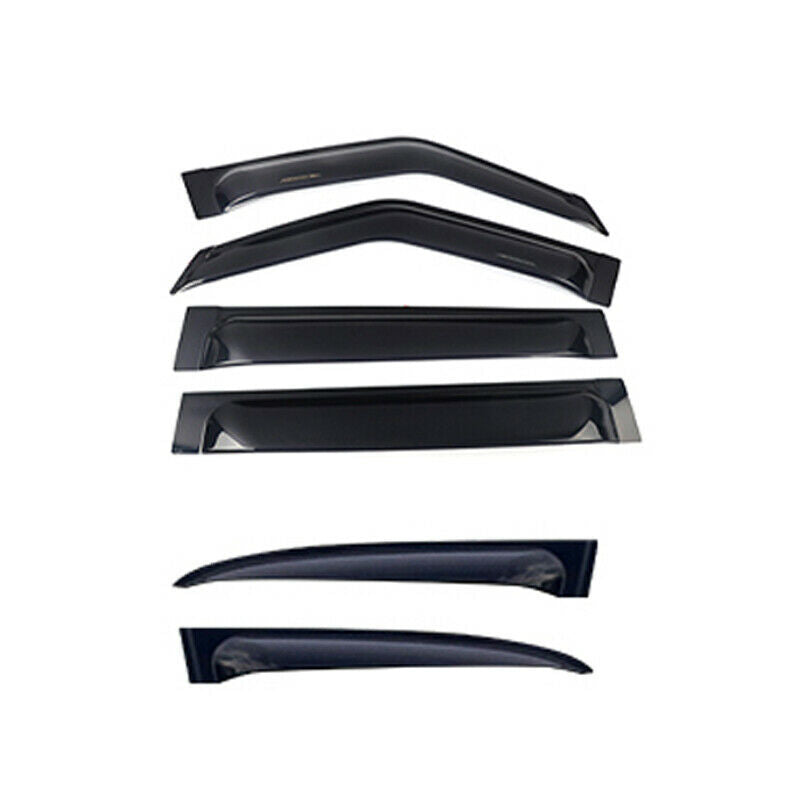 Smoky black Window Visor Vent Shades Sun Rain Guard for Infiniti QX80 QX56 10-22