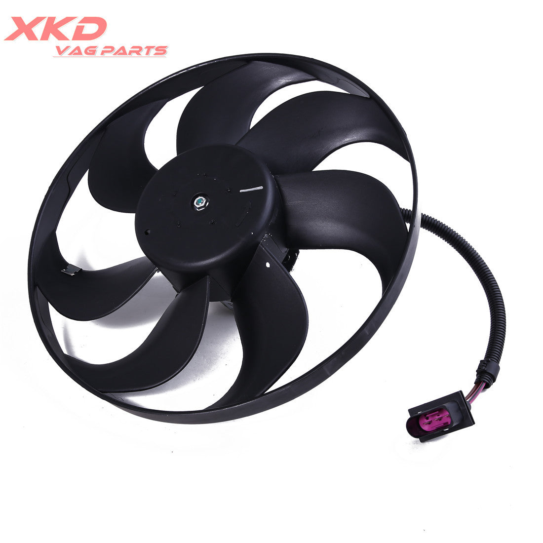 1J0959455F 345mm large radiator cooling fan suitable for Volkswagen for Golf , for Jetta , for Audi 250/60W