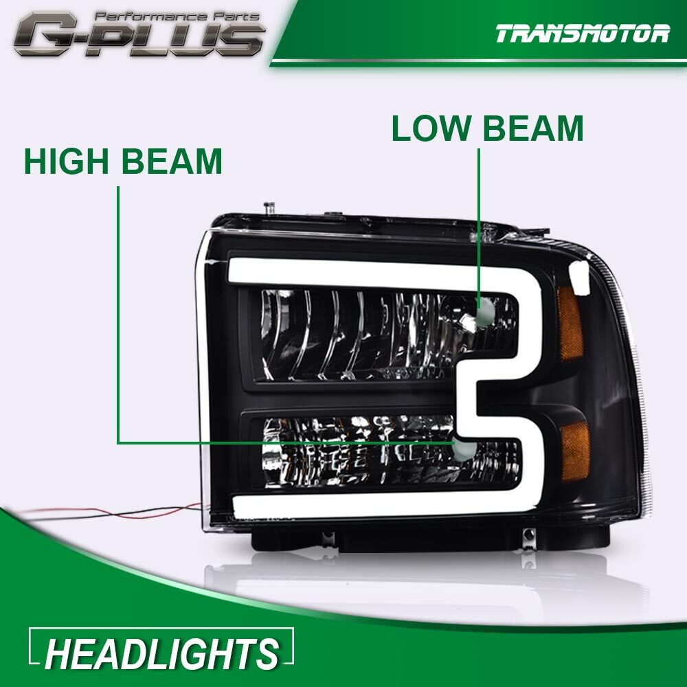 LED DRL Butter Dew 2005 - 2007 Waterbuff Edition F250 F350 F450 F550 Super Duty
