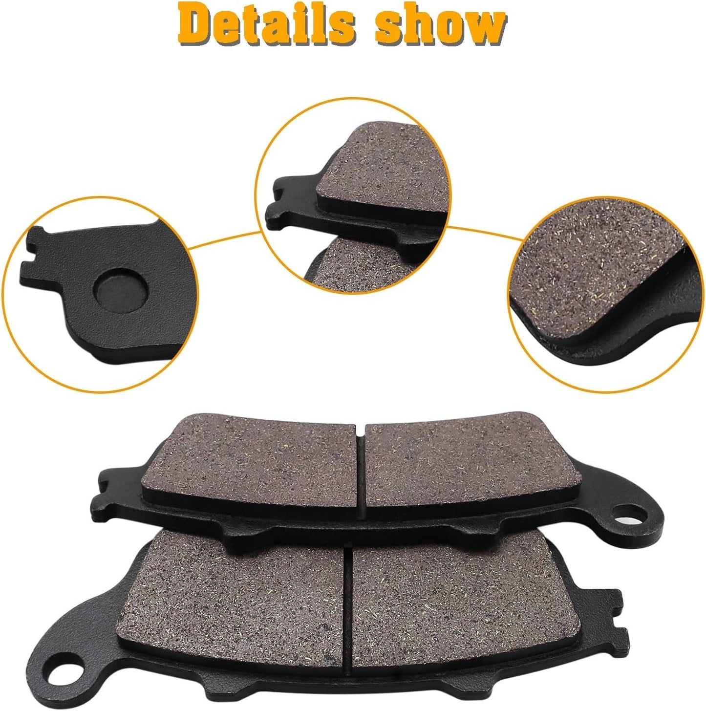 Brake Pads for honda VTX1800 2002-2013/ GL1800 Goldwing All models 2001-2016