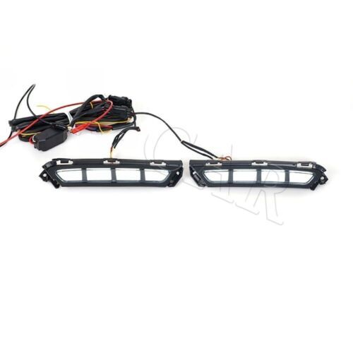 Suitable for 2019-2020 for Hyundai for Elantra LED Front Daytime Running Lights (DRL) and Fog Lights (LHRH)