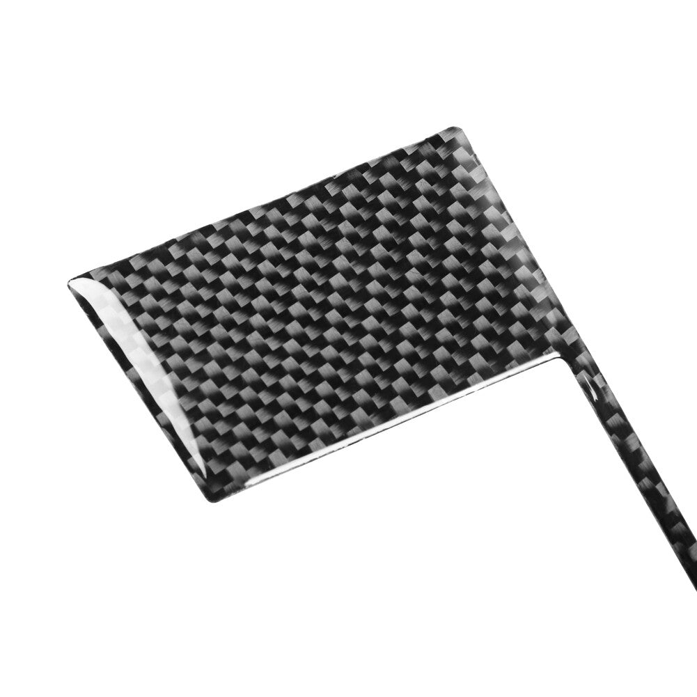 Carbon Fiber Charging Port Charger Outlet Trim for Dodge for Challenger 2008-2014