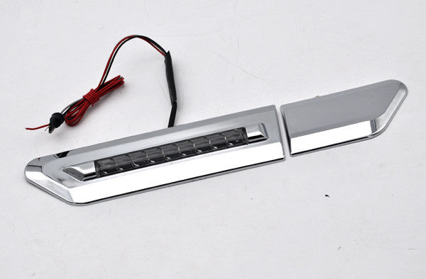 2x Error chrome LED Side Marker signal DRL Light for BMW E65 E66 E67 01-08