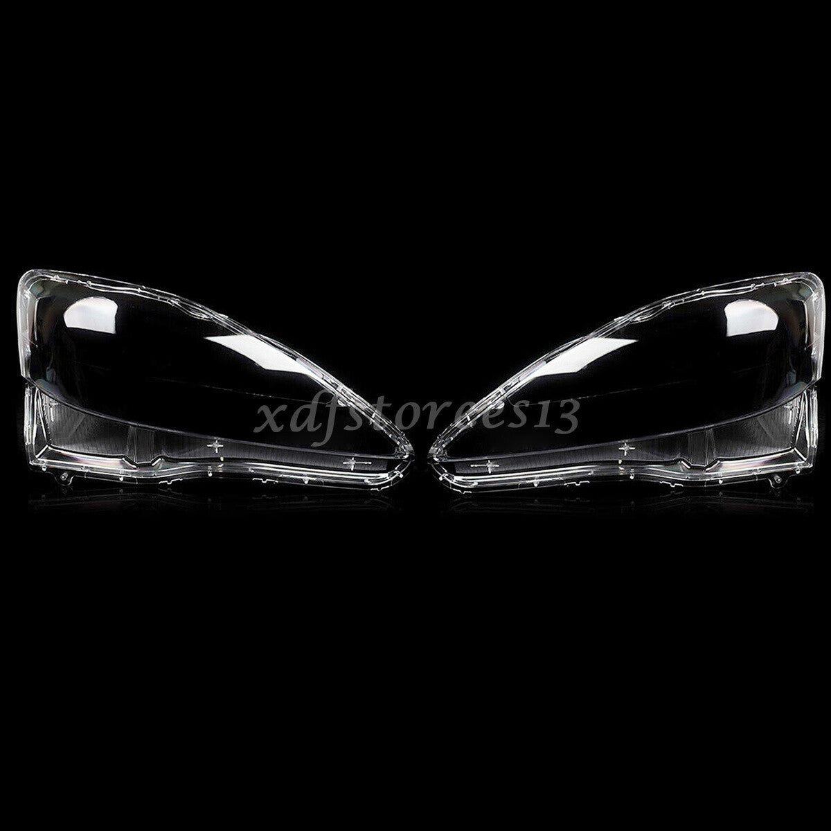 for Lexus IS250 IS300 IS350 Left+Right Pair Headlight Clear Lens Cover 2006-2012