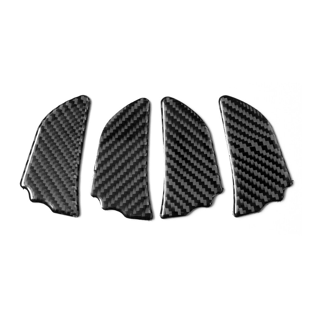 4Pcs for Subaru Forester 2013-2018 Carbon Fiber Interior Door Handle Bowl Cover