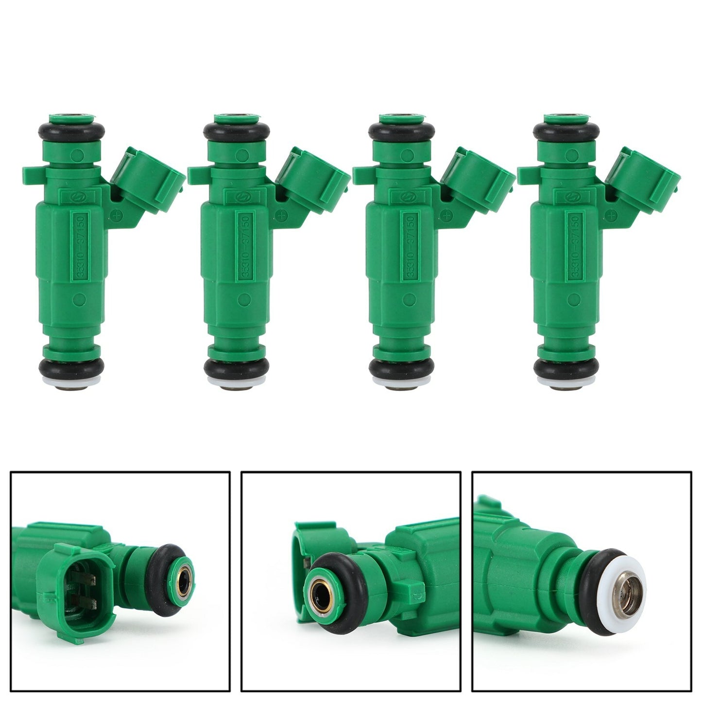 4pcs Fuel Injectors 35310-37150 fits for Hyundai Accent 1.6L L4 2006-2011 YU
