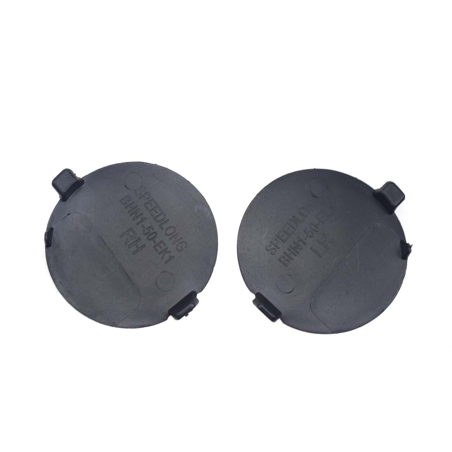 2PCS Left Right Side Rear Bumper Hook Tow Eye Cap for Mazda 3 Axela 2014-2018