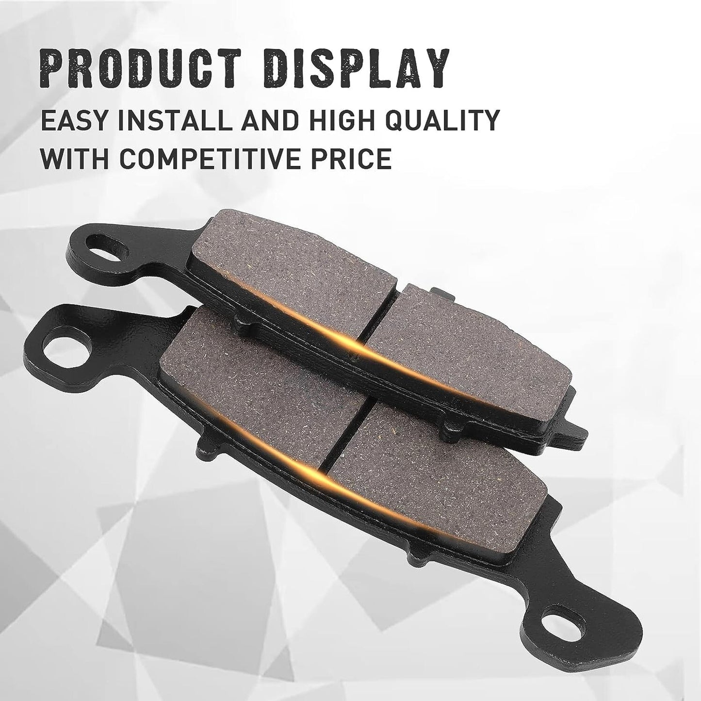 Semi-MetalBrakePads for Kawasaki Vulcan Custom 2007-2014 VN1500 1999-2004 VN1600