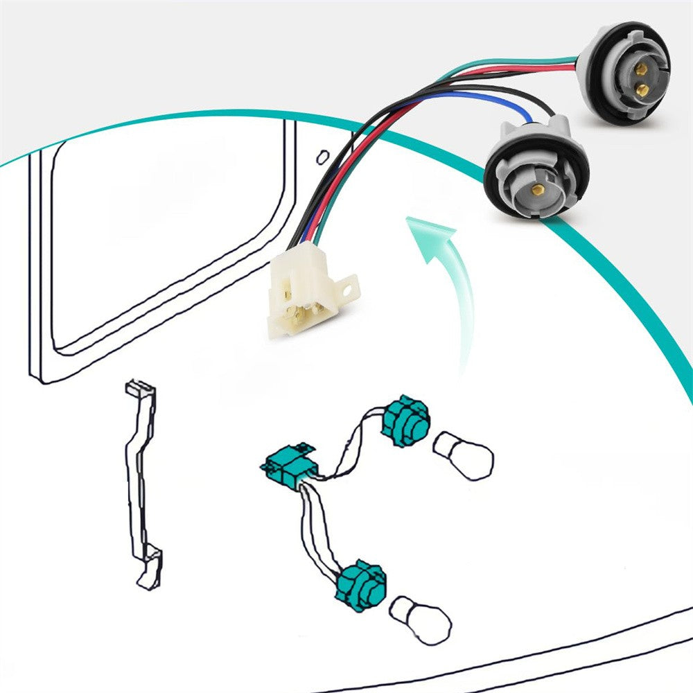 Car Brake Light Socket Wire Harness 84931AE170 for Subaru Outback Legacy 2000-04