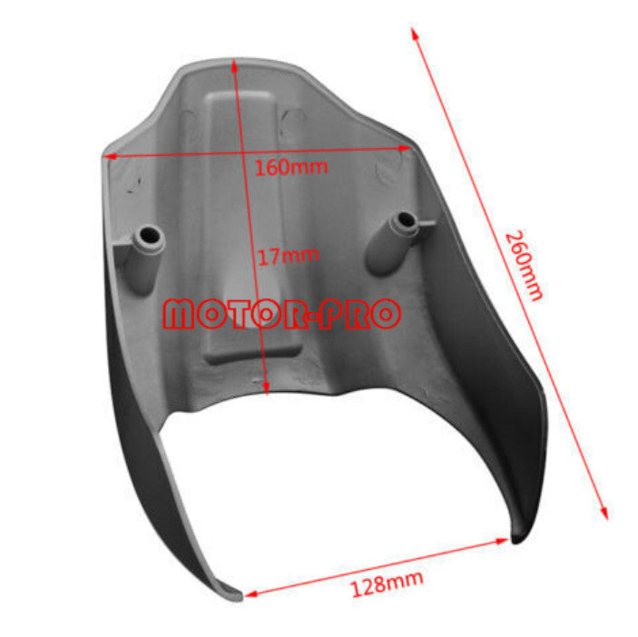 Short Gloss Black Headlight Fairing Cover for Harley Softail, Breakout, FXBR 18-23
