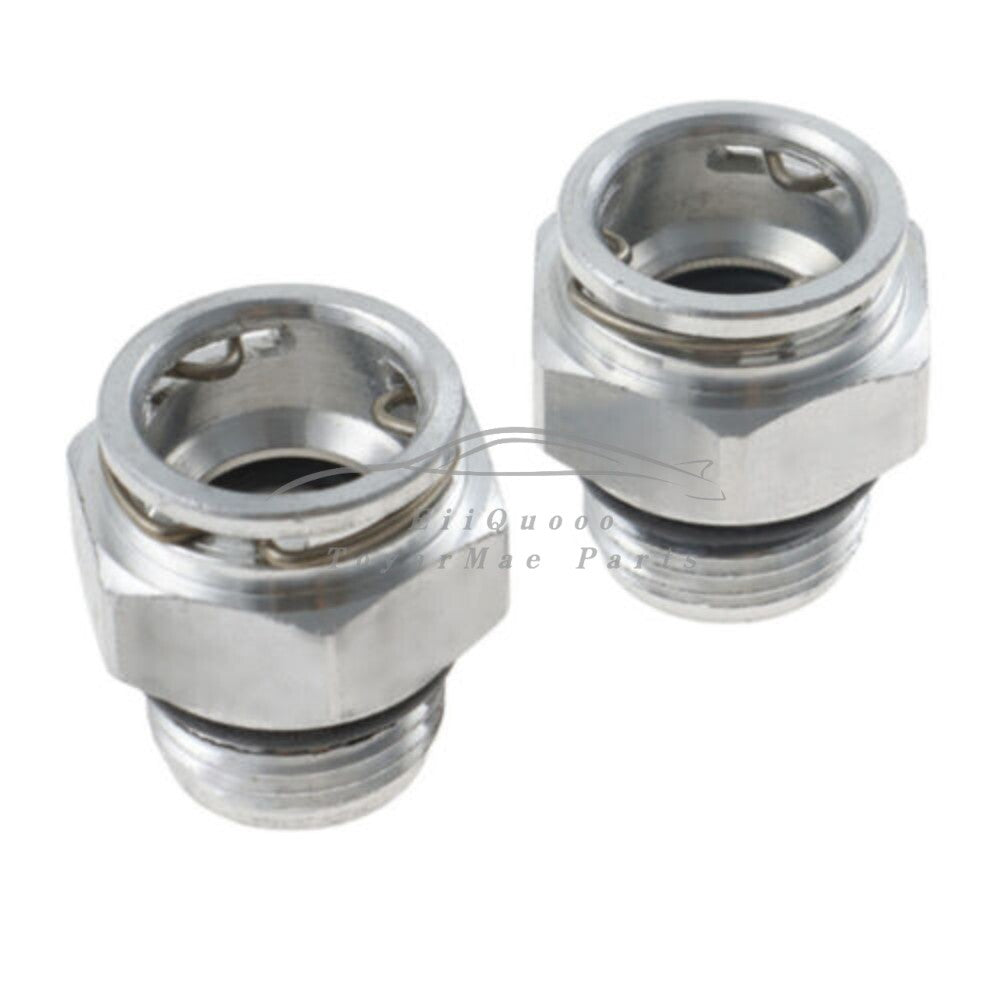 for Dodge for Chrysler for Jeep Quick-Connect Transmission Cooler Line Fittings 2-pack