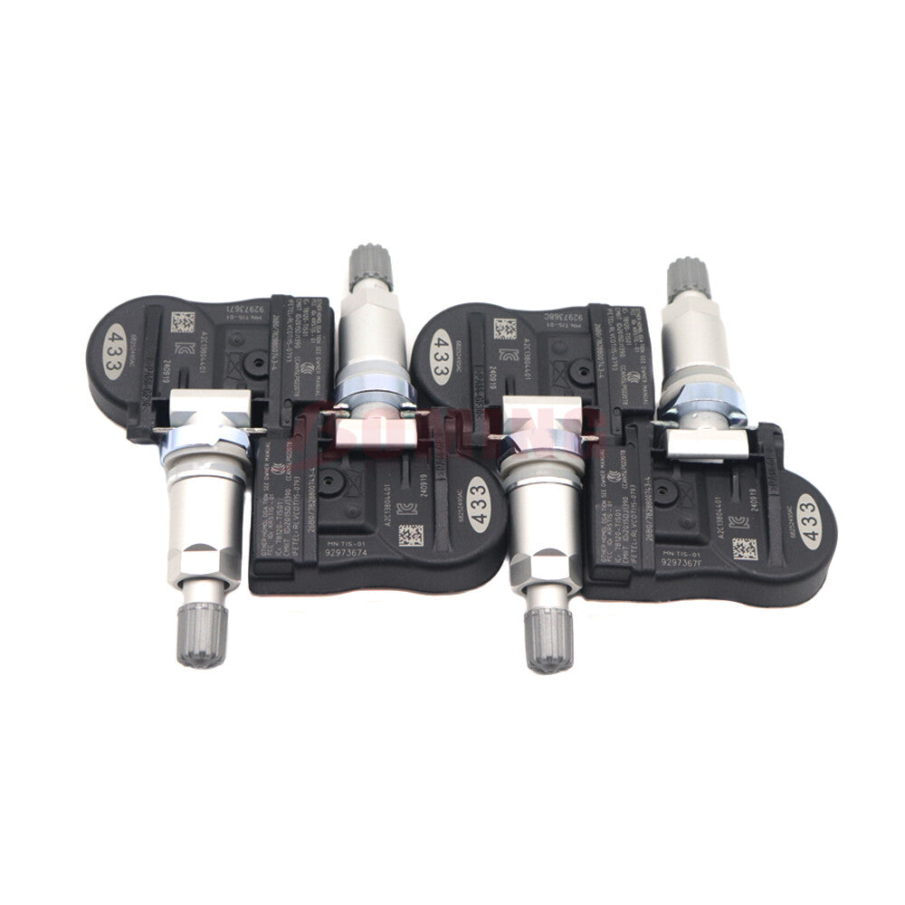 New 4X 68252495AC Tire Pressure Sensor TPMS For Cherokee for Dodge for Jeep Grand SRT