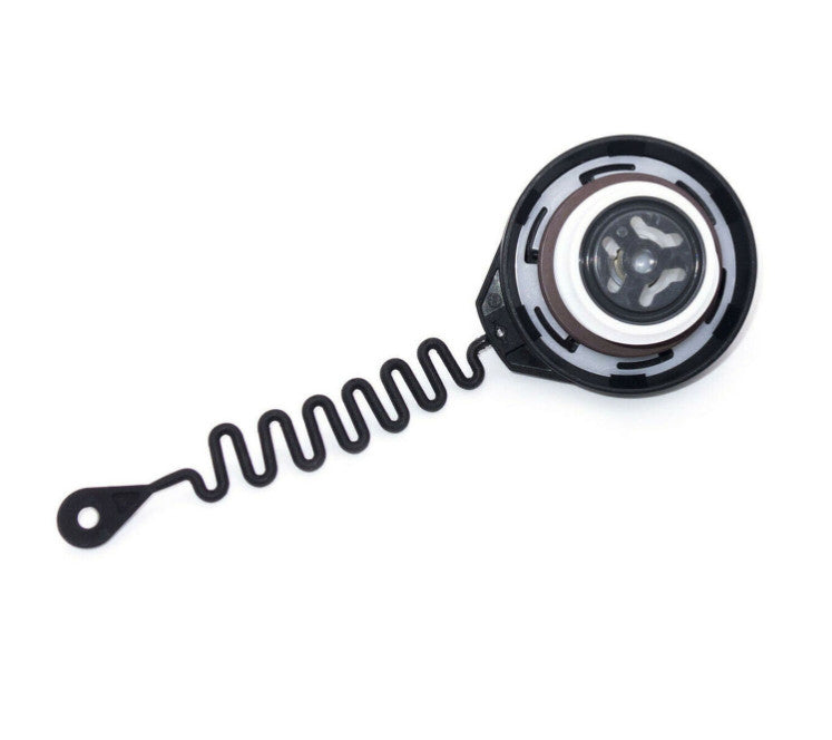 Fuel tank gas cap filler with tether suitable for Volvo S80, V70, XC90, XC60, XC70 31392044