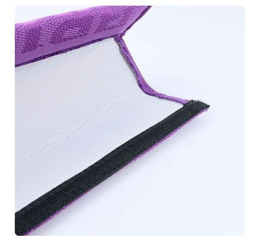 Car seatbelt cover, shoulder strap pad, purple, for brides, suitable for Toyota,2 pieces