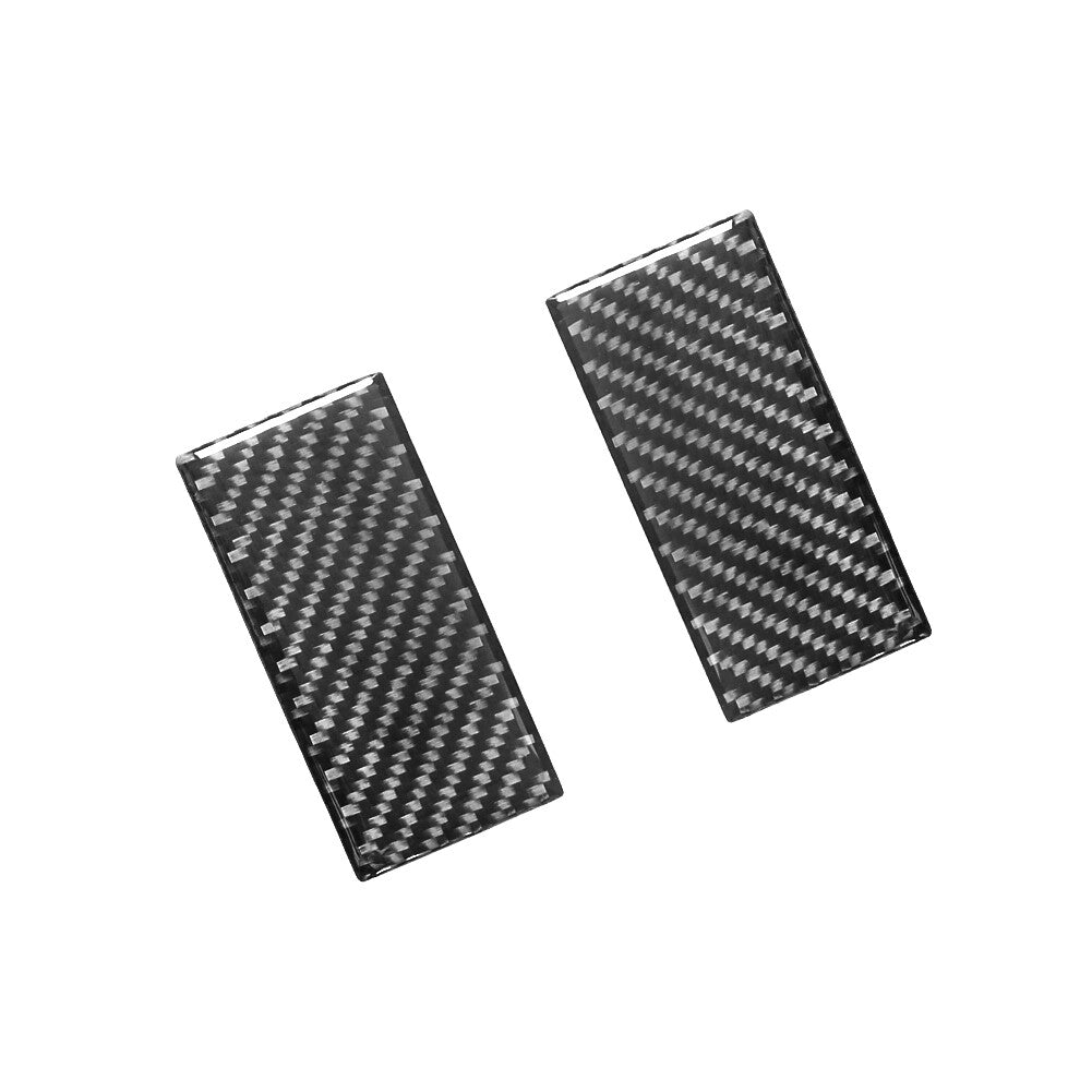 2X Carbon Fiber Interior Rear door Ashtray Cover Trim for BMW M5 E39 1998-2003