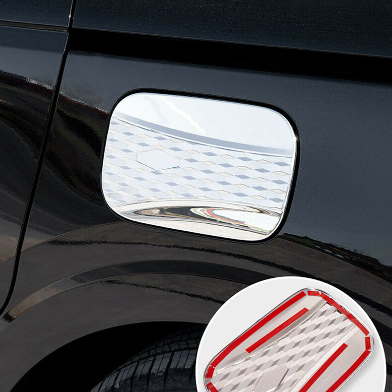 for Kia Carnival 2022-2023 Chrome Car Fuel Tank Oil Gas Cap decor Cover Trim