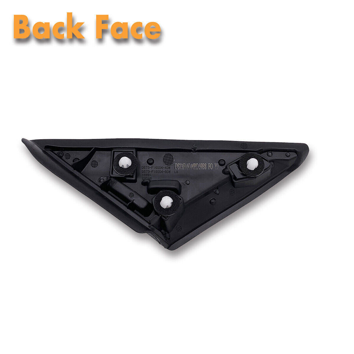 LEFT DOOR SIDE VIEW MIRROR TRIM CORNER TRIANGLE FENDER for ford Fusion 2013-2018