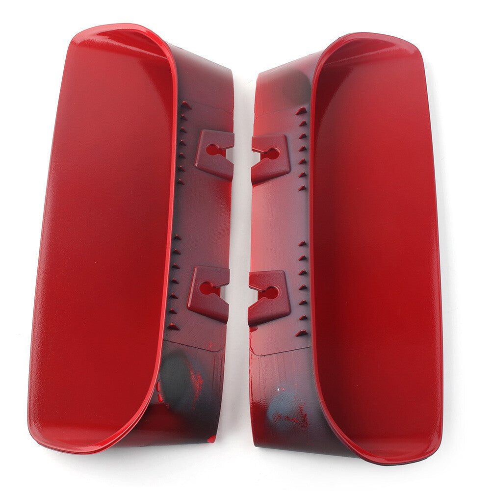 2x Hood Bezels Left and Right Trim Case Fit for Dodge for Challenger Redeye 2019-20 RED