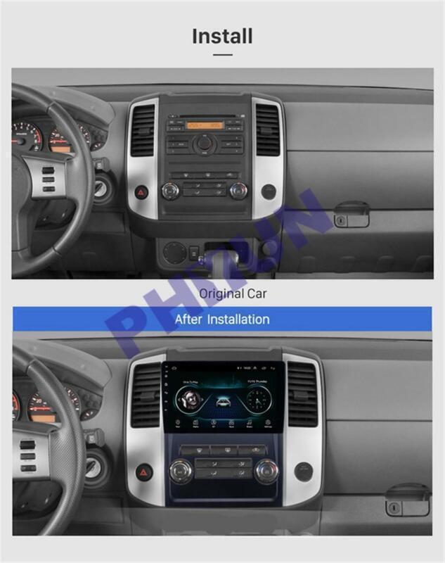 9 Android 10 Car Radio GPS Multimedia Player for Nissan Frontier/Xterra 2009-12