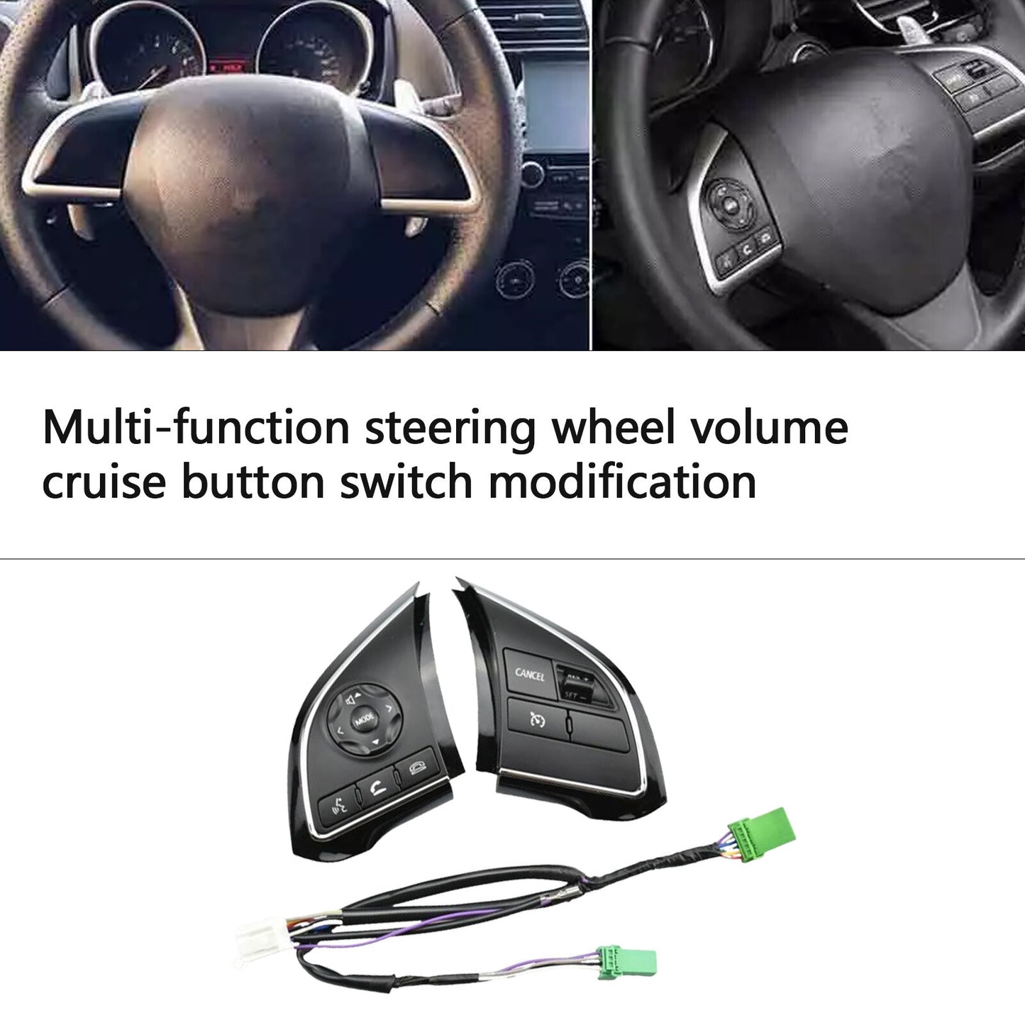 Steering Wheel Cruise Control Switch fit for Mitsubishi Mirage ASX Outlander AT