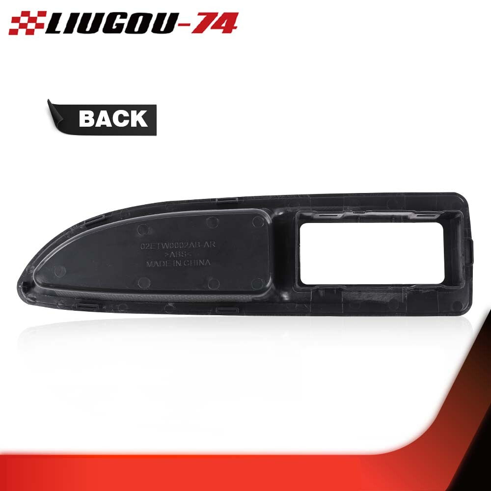 Front passenger door window switch frame fits 2011-14 for Dodge Avenger for Chrysler