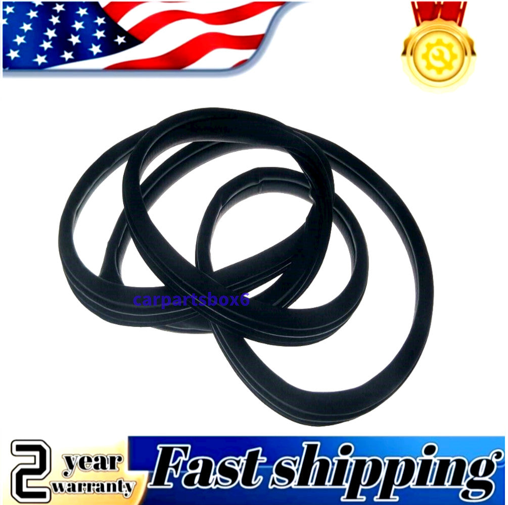 Front RL door rubber Weatherstrip body seals for Honda Accord sedans 2013-2017