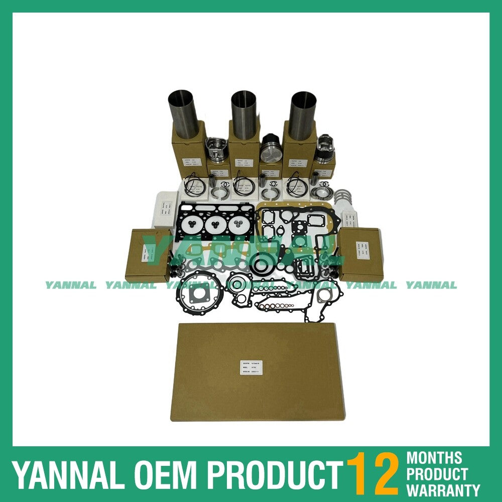 new Kubota D1803 rebuild and overhaul kit with engine bearings and valves