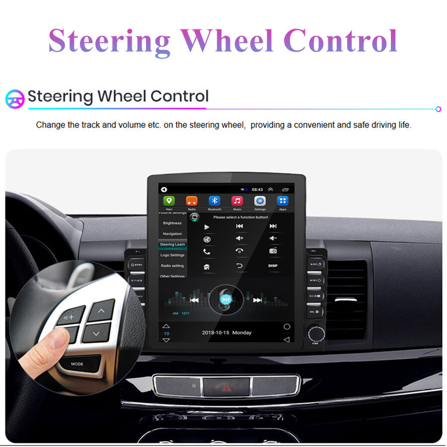 Fit For 2008-2015 for Mitsubishi Lancer Carplay Car Radio Stereo GPS Navi MP5 Player