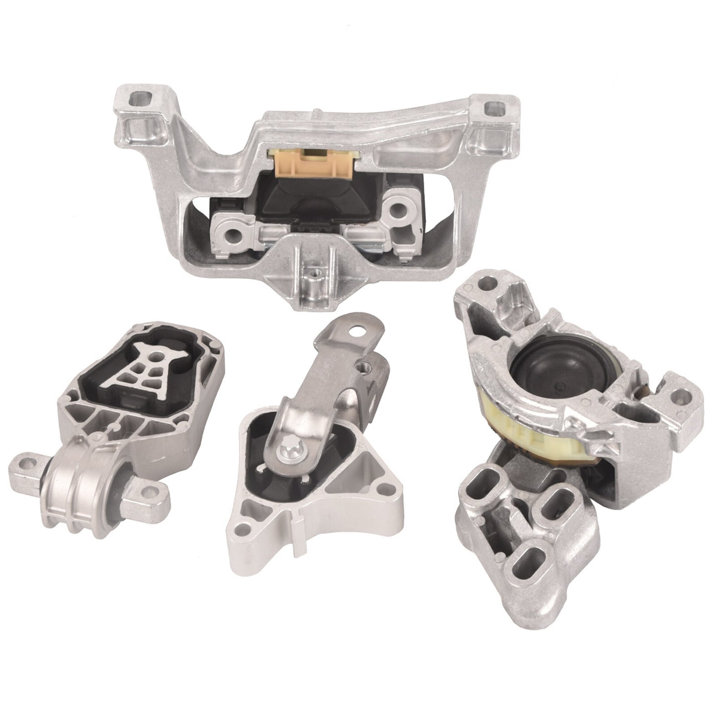 4Pcs Engine Motor Auto Trans Mount Set Fits for Mercedes-Benz B250 CLA250 GLA250