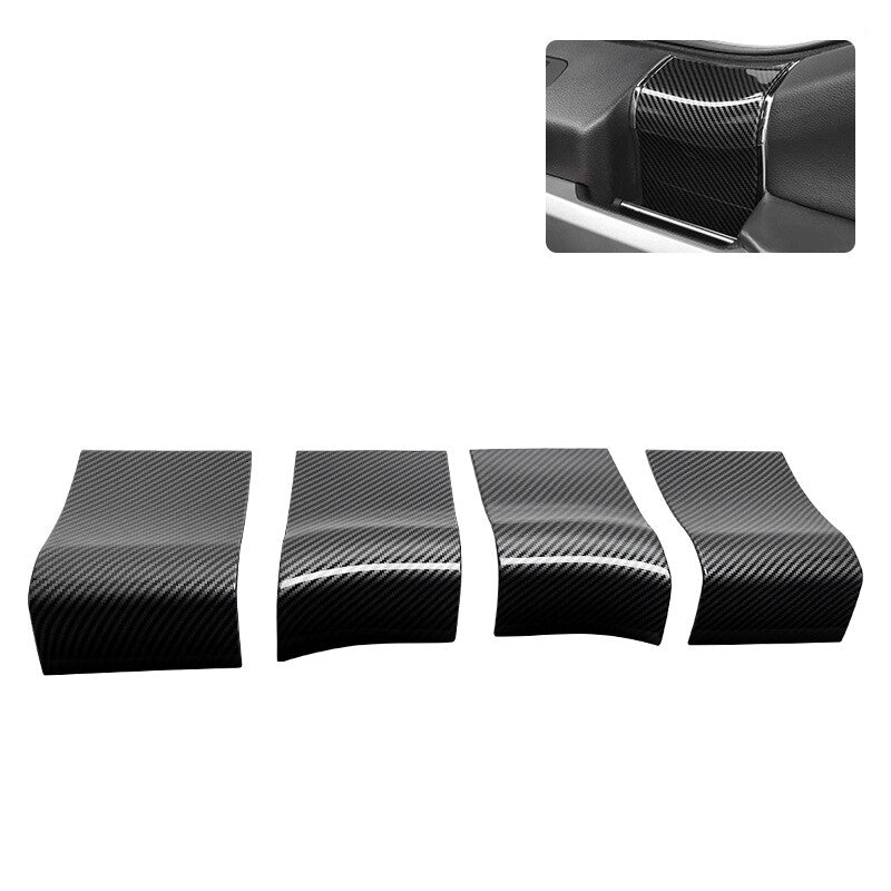 Door Handle Panel Trim Cover ABS Interior Accessories for 2015-2020 for Ford F150