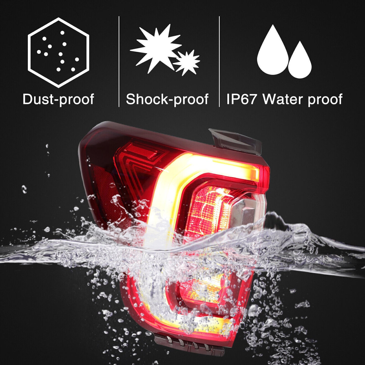 Right Rear Tail Light Brake Lamp for GMC Acadia Denali/SL/ SLE/ SLT 2020-2023