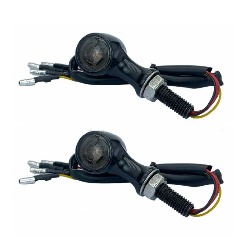 4pcs Motorcycle LED Bullet Turn Signal Brake Lights Blinker for Harley Universal