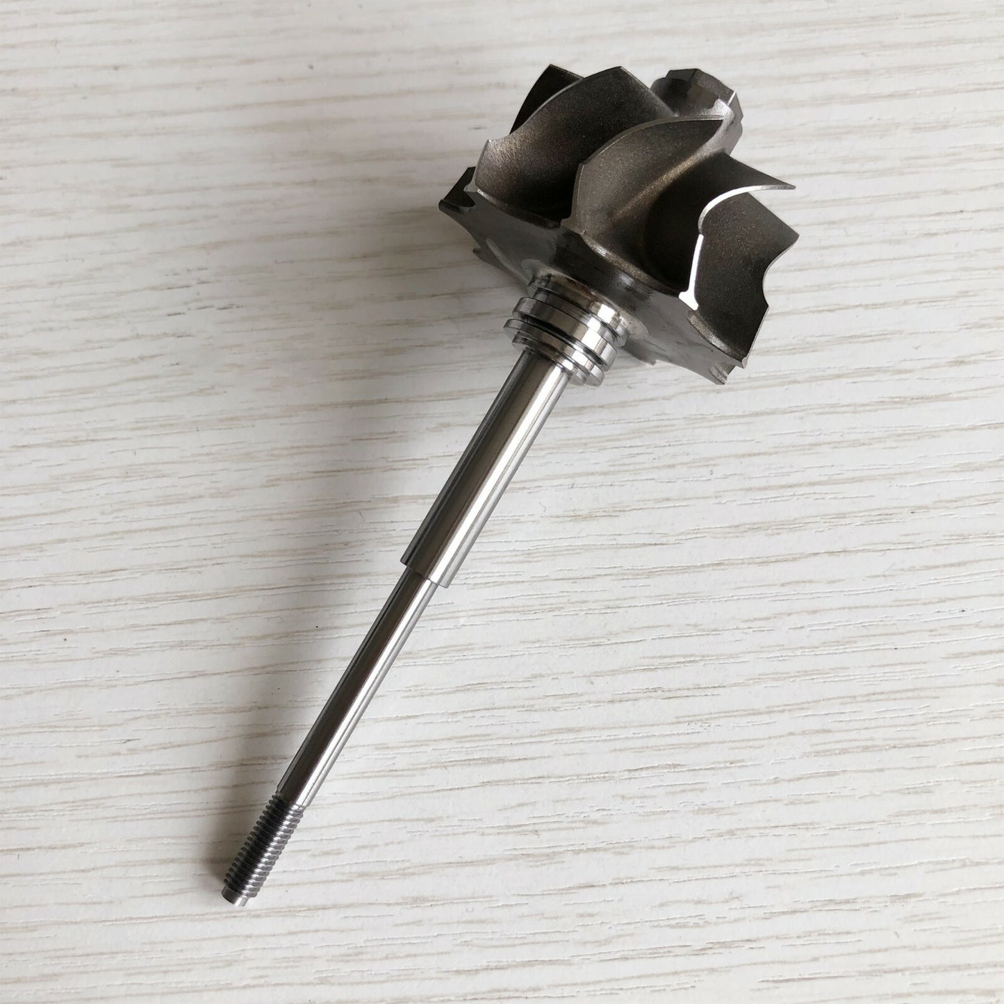 TD04LR Reverse 41.2/47.2 mm 9-blade turbine shaft/turbine wheel/turbine shaft