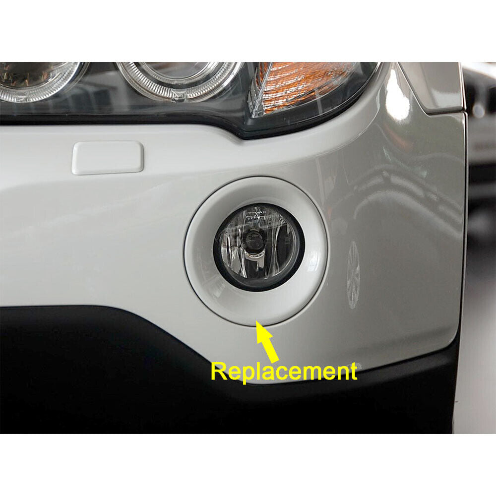 Pair Fog Lamp Bezel LH RH Fog Light Cover Ring Fit For 2007-2010 for BMW X3 E83 LCI