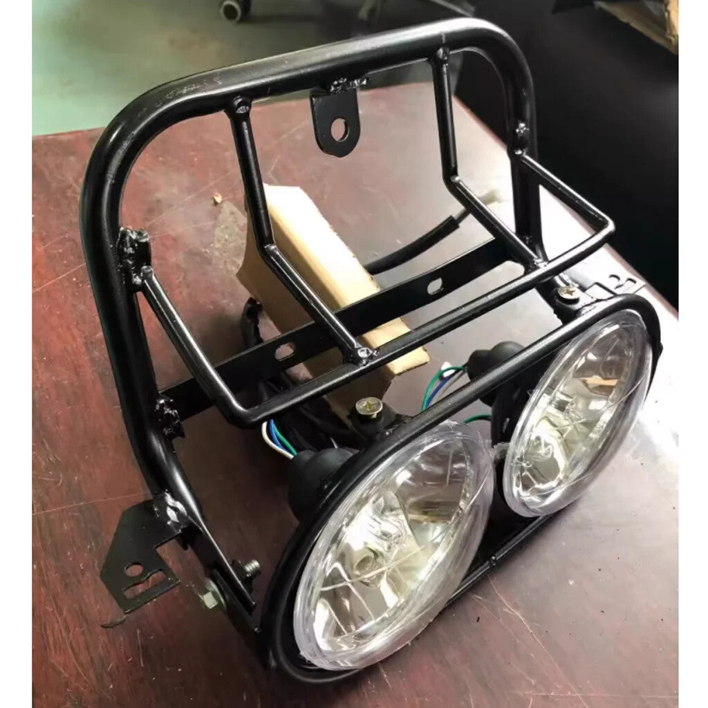 Motorcycle for Honda Zuma electric modification Monkey headlights bracket