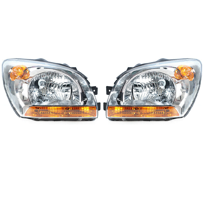 1 Pair Headlight running light driving lamp Assembly for Kia Sportage 2005-2008