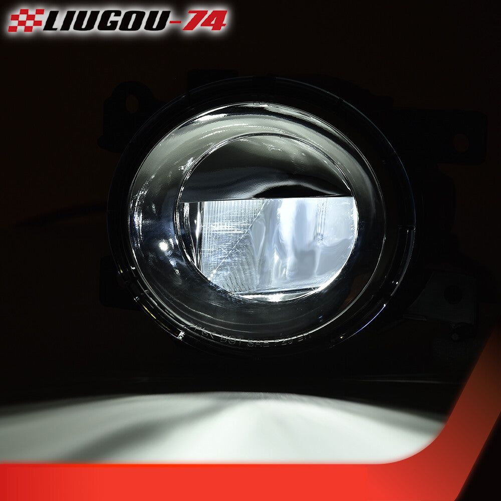 LED fog lights with bezel switch, wiring harness, and relay suitable for 2019-2021 for Nissan Murano, new.