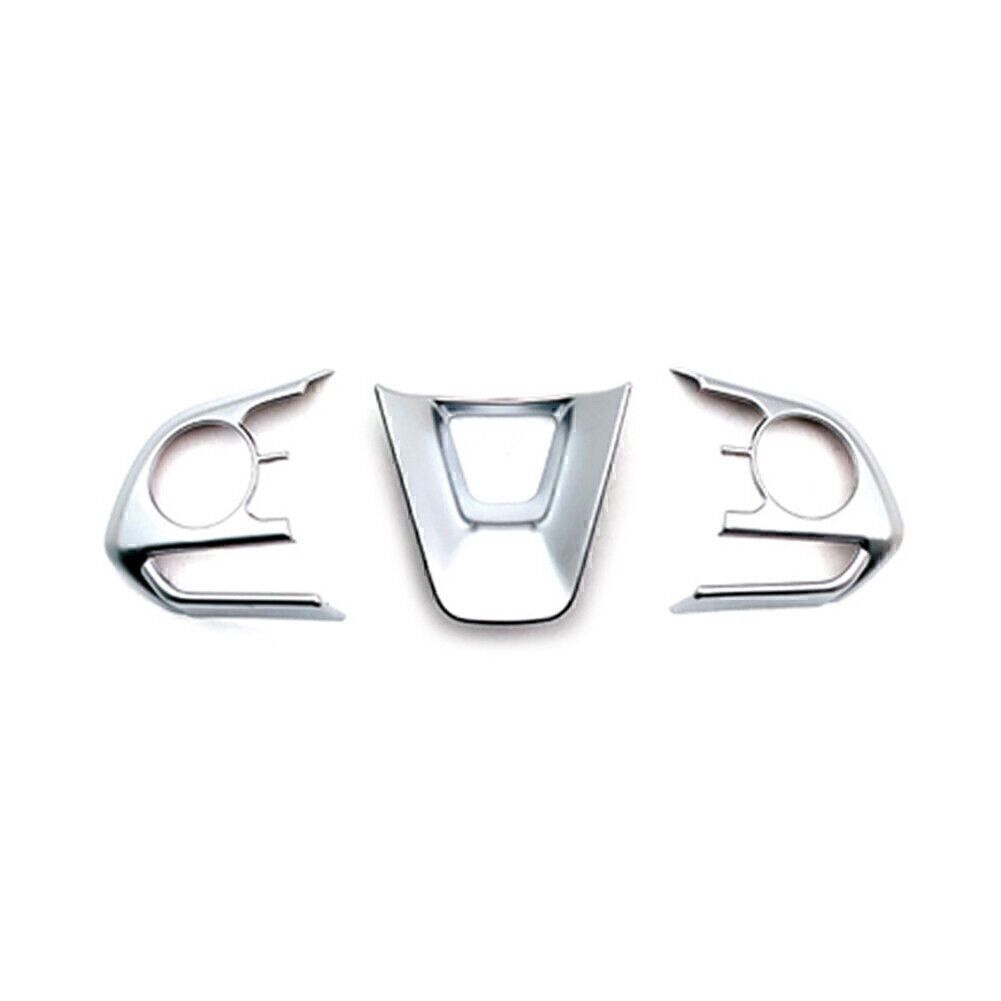 3 st¨¹cke Auto Lenkrad Trim Abdeckrahmen F¨¹r for Toyota for Corolla 2019-24 Matt Silber