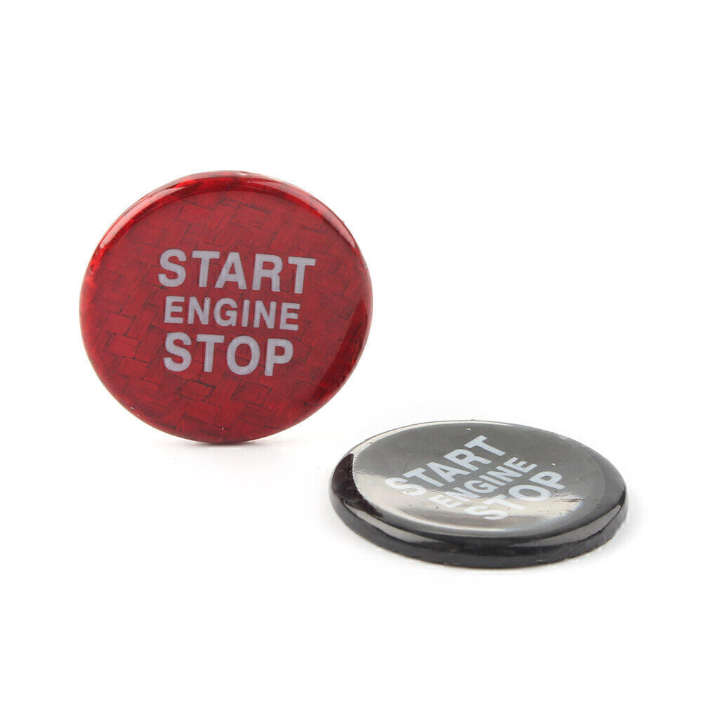 Sticker Decoration One Start Button for Alfa Romeo Giulia for Stelvio ignition Car